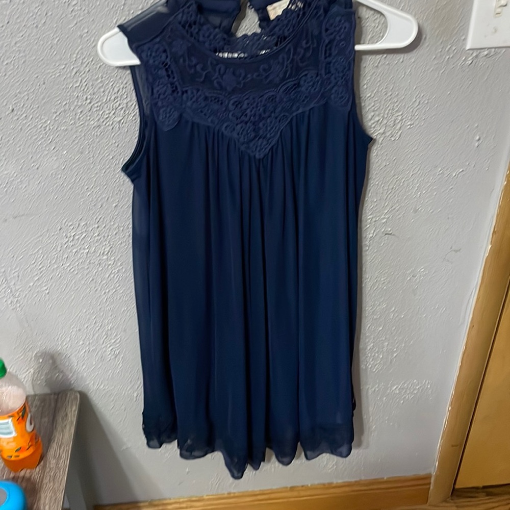 Navy Blue Altard State Dress